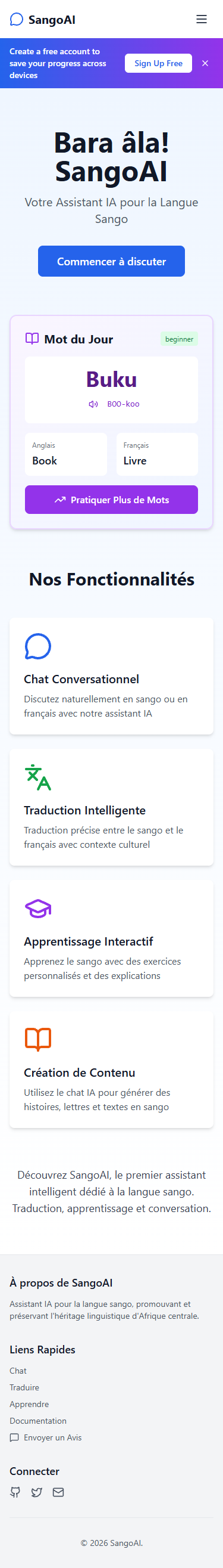 Mobile Experience